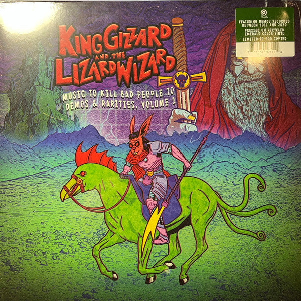King Gizzard And The Lizard Wizard - Music to Kill Bad People to Demos & Rarities Volume 1 (EMERALD VINYL) | Mint (M) Mint (M)