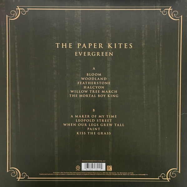 The Paper Kites - Evergreen (EVERGREEN MARBLE VINYL) | Mint (M) Mint (M)