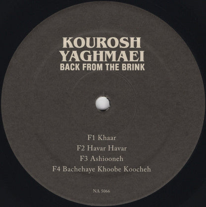 Kourosh Yaghmaei - Back From The Brink (Pre-Revolution Psychedelic Rock From Iran: 1973-1979)(2xVINYL) |