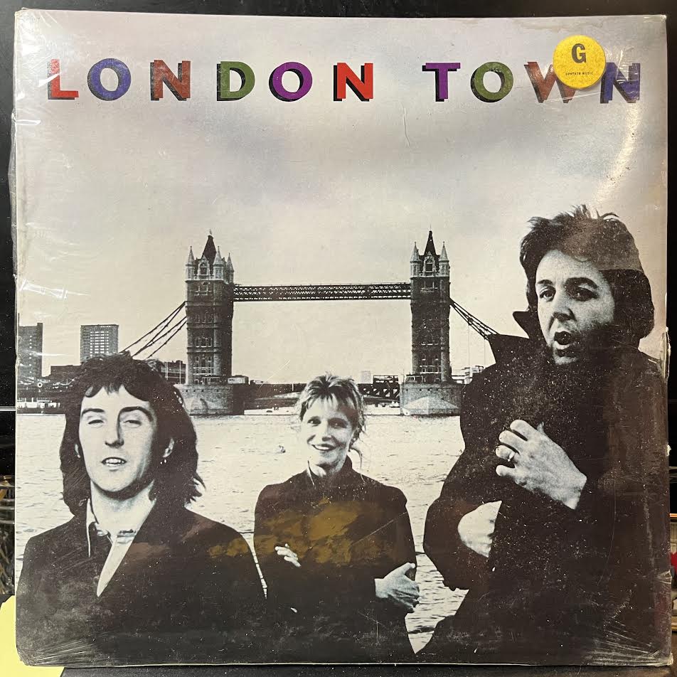 Wings (2) - London Town (VINYL) | Mint (M) Very Good Plus (VG+)
