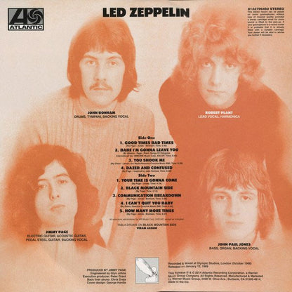 Led Zeppelin - Led Zeppelin: Deluxe Edition (180 GRAM VINYL) | Mint (M) Mint (M)