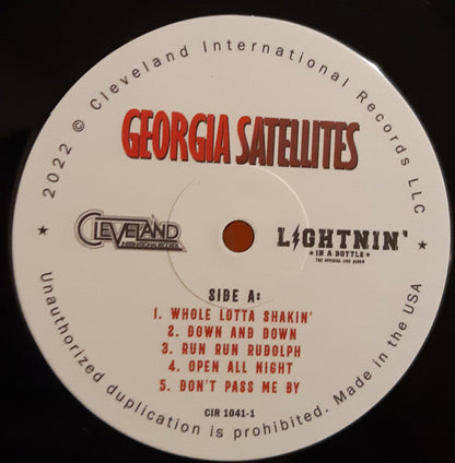 The Georgia Satellites - Lightnin' In A Bottle (The Official Live Album)(2xVINYL) | Mint (M) Mint (M)