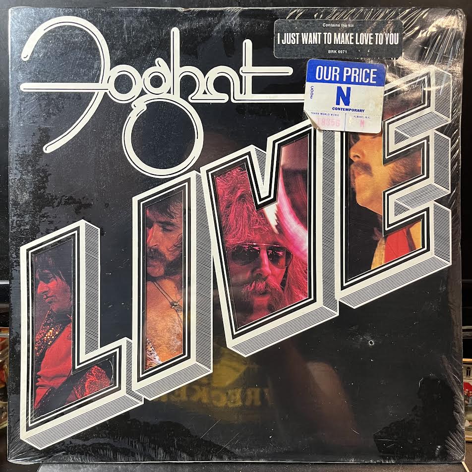 Foghat - Live (VINYL) | Mint (M) Near Mint (NM)