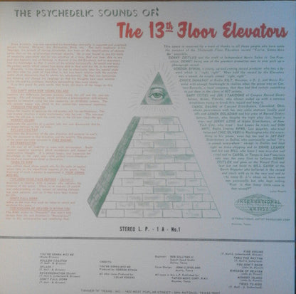 The Psychedelic Sounds Of The 13th Floor Elevators (VINYL) |