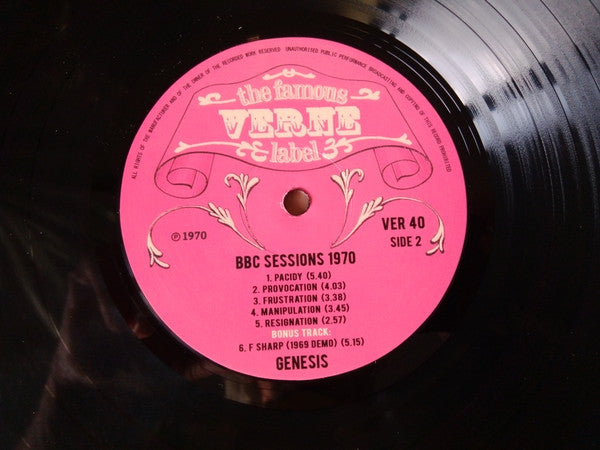 BBC Sessions 1970 (Night Ride & Genesis Plays Jackson)(VINYL) | Mint (M) Mint (M)