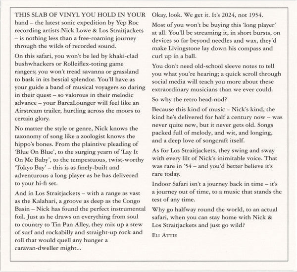 Indoor Safari *CD* | Mint (M) Mint (M)