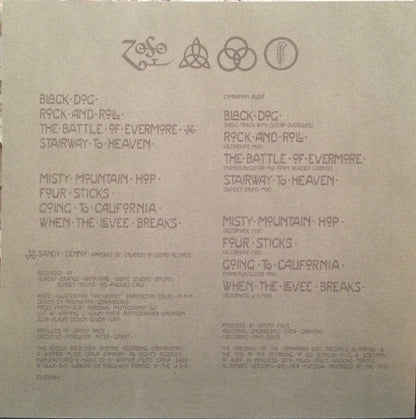 Led Zeppelin - Untitled: Deluxe Edition (180 GRAM VINYL) | Mint (M) Mint (M)