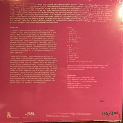 Sunset Love (VINYL) | Mint (M) Mint (M)