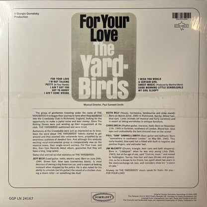 The Yardbirds - For Your Love (VINYL) | Mint (M) Mint (M)