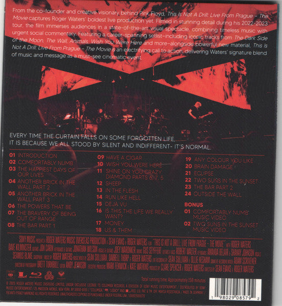 This Is Not A Drill (Live From Prague The Movie)(BLU-RAY) |