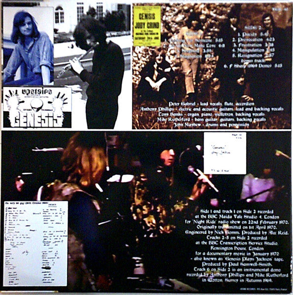 BBC Sessions 1970 (Night Ride & Genesis Plays Jackson)(VINYL) | Mint (M) Mint (M)