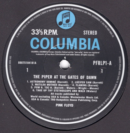 The Piper At The Gates Of Dawn (VINYL) | Mint (M) Mint (M)