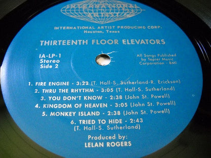 The Psychedelic Sounds Of The 13th Floor Elevators (VINYL) |