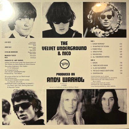 The Velvet Underground & Nico (UNOFFICIAL VINYL) | Mint (M) Mint (M)
