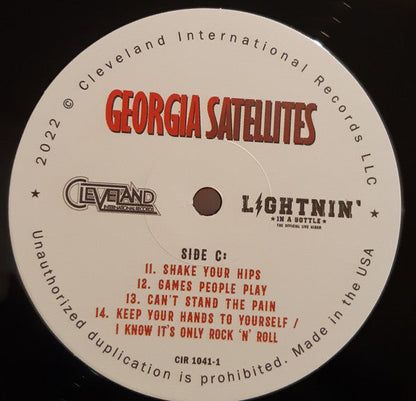 The Georgia Satellites - Lightnin' In A Bottle (The Official Live Album)(2xVINYL) | Mint (M) Mint (M)
