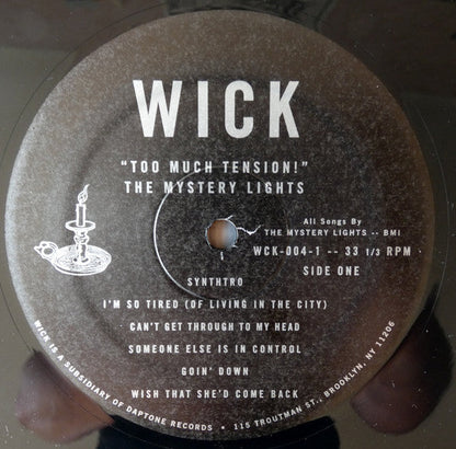 The Mystery Lights - Too Much Tension! (VINYL) |