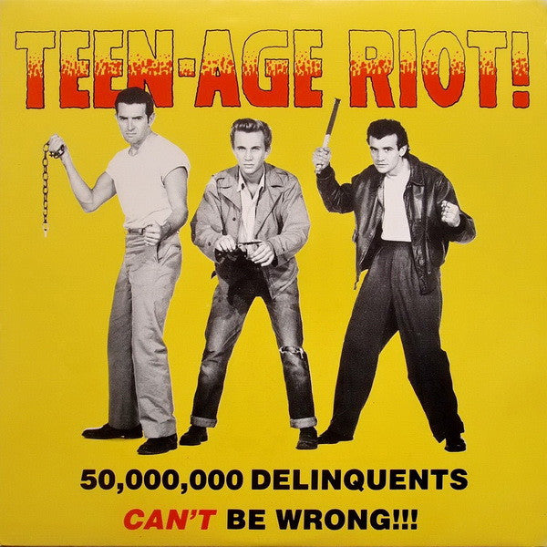 Teen-Age Riot! (50,000,000 Delinquents Can't Be Wrong!!!)(VINYL) |