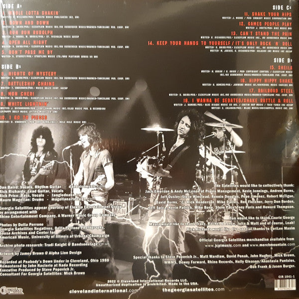 The Georgia Satellites - Lightnin' In A Bottle (The Official Live Album)(2xVINYL) | Mint (M) Mint (M)