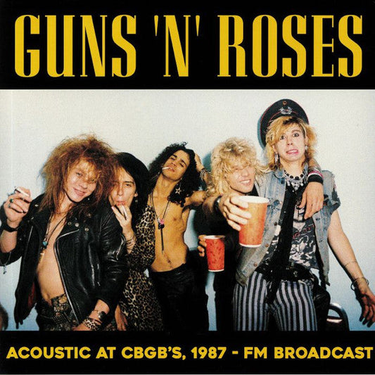 Guns N' Roses - Acoustic At Cbgb's, 1987 - Fm Broadcast (UNOFFICIAL VINYL) | Mint (M) Mint (M)