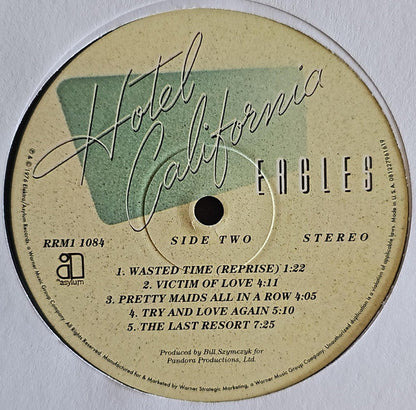 Eagles - Hotel California (VINYL) | Mint (M) Mint (M)