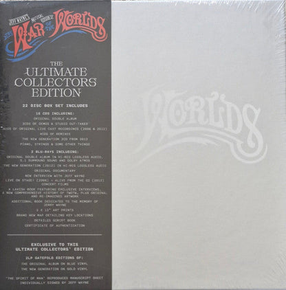 Jeff Wayne - Jeff Wayne's Musical Version Of The War Of The Worlds (VINYL & CD BOX SET) |