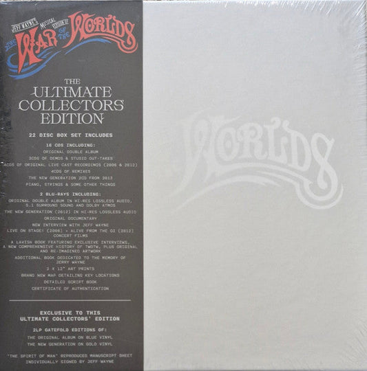 Jeff Wayne - Jeff Wayne's Musical Version Of The War Of The Worlds (VINYL & CD BOX SET) |