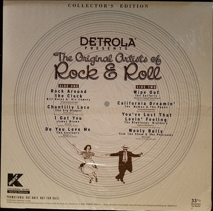 Detrola Presents The Original Artists Of Rock & Roll (VINYL) | Mint (M) Mint (M)