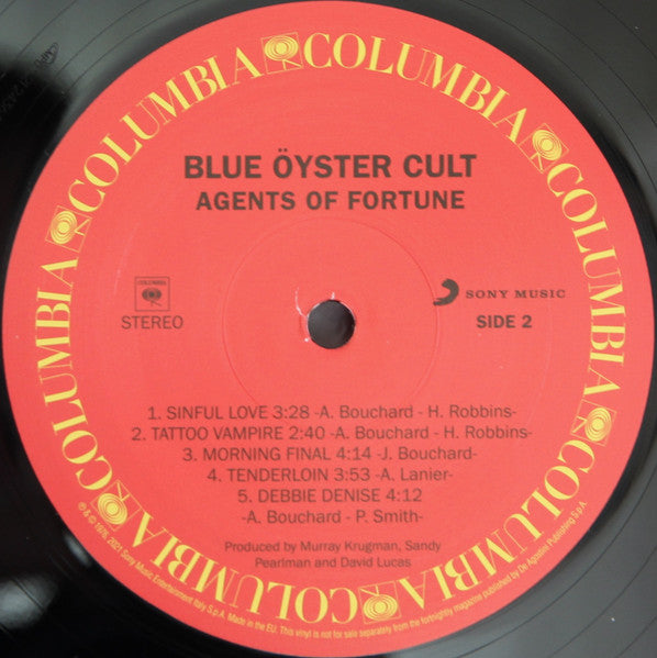 Agents Of Fortune (VINYL) |