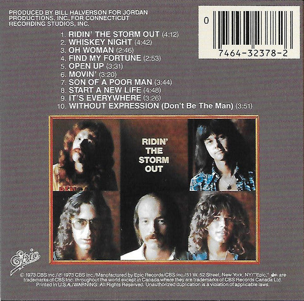 REO Speedwagon - Ridin' The Storm Out (CD) | Excellent+ (EX+) Excellent (EX)