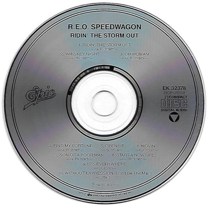 REO Speedwagon - Ridin' The Storm Out (CD) | Excellent+ (EX+) Excellent (EX)