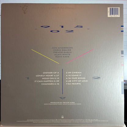 Yes - 90125 (VINYL) | Excellent+ (EX+) Excellent (EX)