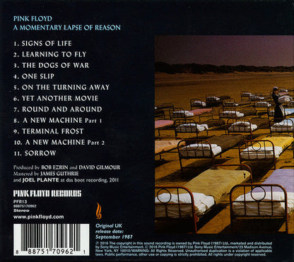 Pink Floyd - A Momentary Lapse Of Reason (CD) | Excellent+ (EX+) Excellent (EX)