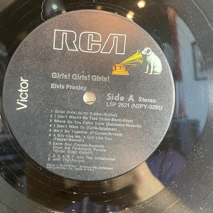 Elvis Presley - Girls! Girls! Girls! (VINYL) | Excellent+ (EX+) Very Good Plus (VG+)