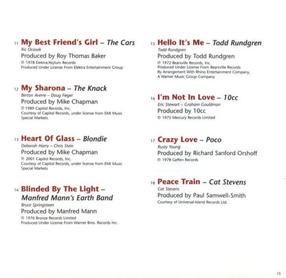 Various - '70s Gold (2xCD CANADA) | Excellent+ (EX+) Excellent+ (EX+)