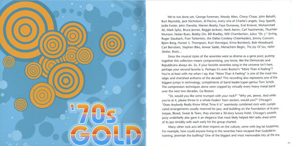 Various - '70s Gold (2xCD CANADA) | Excellent+ (EX+) Excellent+ (EX+)