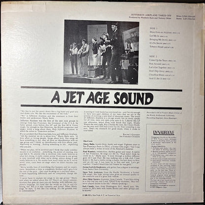 Jefferson Airplane - Jefferson Airplane Takes Off (VINYL) | Excellent+ (EX+) Excellent (EX)