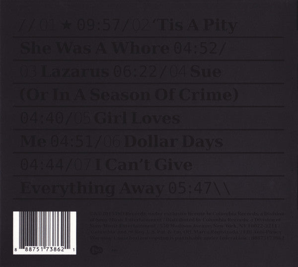 David Bowie - ★ (Blackstar) (CD) | Excellent+ (EX+) Excellent+ (EX+)
