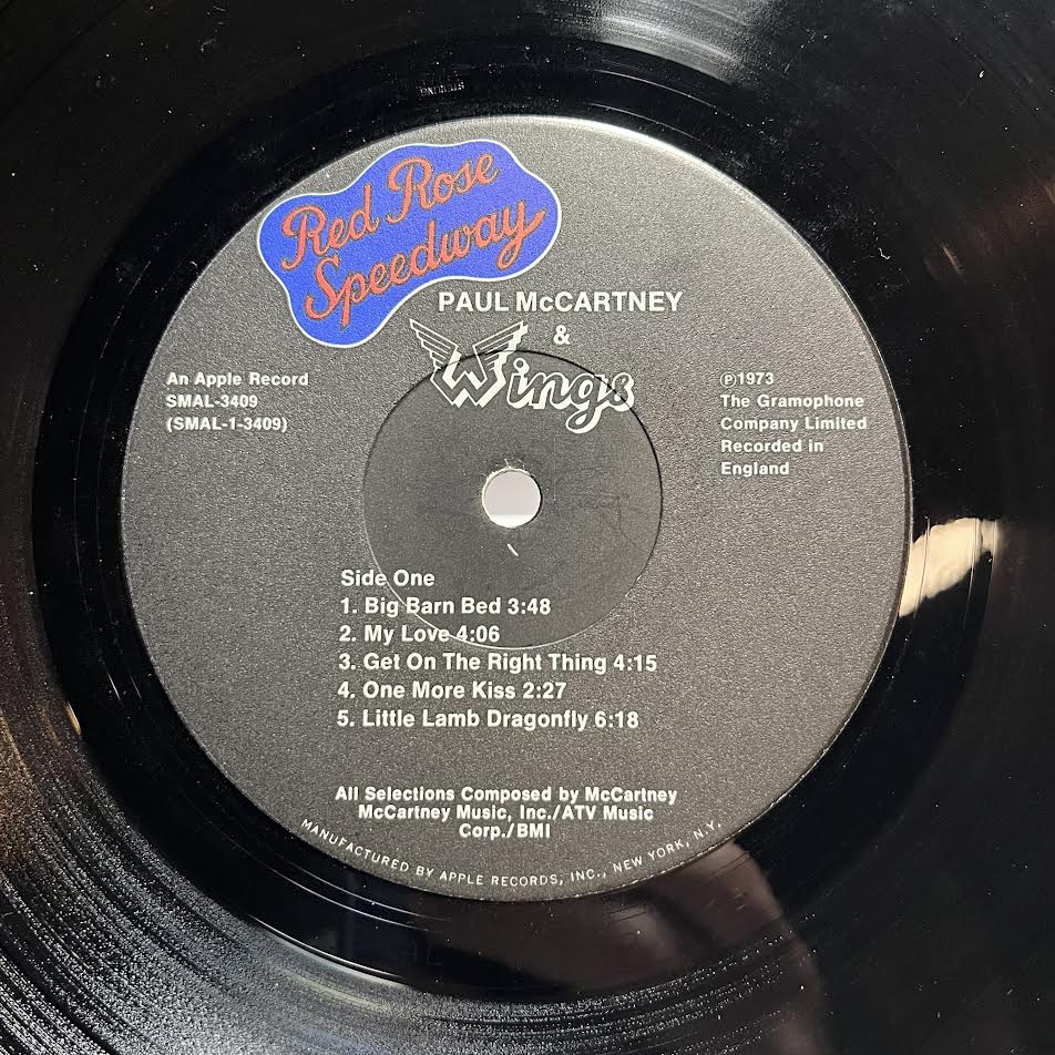 Wings (2) - Red Rose Speedway (VINYL) | Excellent+ (EX+) Excellent+ (EX+)