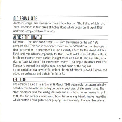 The Beatles - Past Masters: Volume Two (CD CANADA) | Excellent+ (EX+) Excellent (EX)