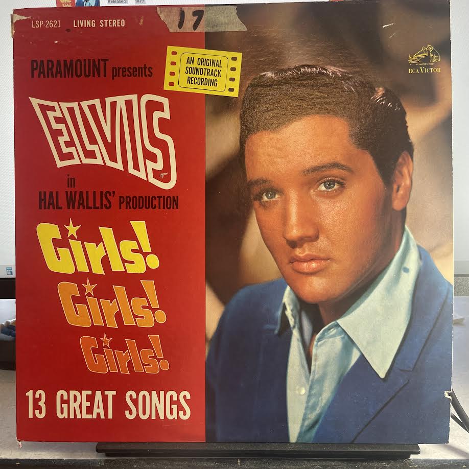 Elvis Presley - Girls! Girls! Girls! (VINYL) | Excellent+ (EX+) Very Good Plus (VG+)