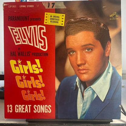 Elvis Presley - Girls! Girls! Girls! (VINYL) | Excellent+ (EX+) Very Good Plus (VG+)