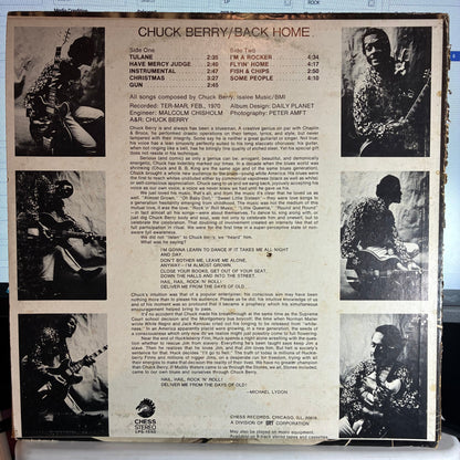 Chuck Berry - Back Home (VINYL) | Excellent+ (EX+) Very Good (VG)