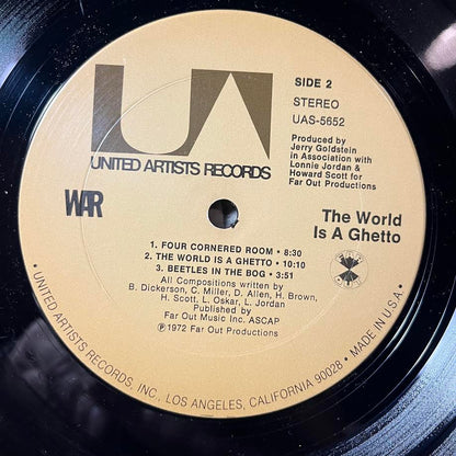 War - The World Is A Ghetto (VINYL) | Excellent+ (EX+) Excellent (EX)