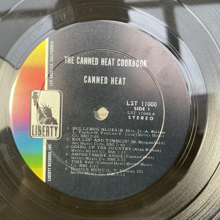 Canned Heat - The Canned Heat Cook Book (The Best Of Canned Heat) (VINYL) | Excellent+ (EX+) Excellent (EX)