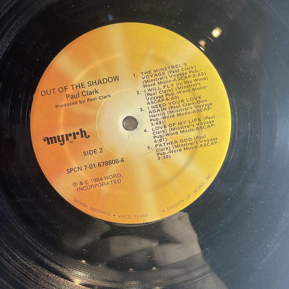 Paul Clark (5) - Out Of The Shadow (VINYL) | Excellent+ (EX+) Excellent (EX)