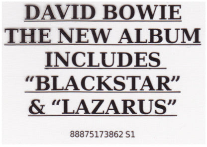 David Bowie - ★ (Blackstar) (CD) | Excellent+ (EX+) Excellent+ (EX+)