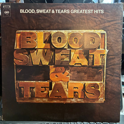 Blood, Sweat And Tears - Blood, Sweat & Tears Greatest Hits (VINYL) | Excellent+ (EX+) Excellent (EX)