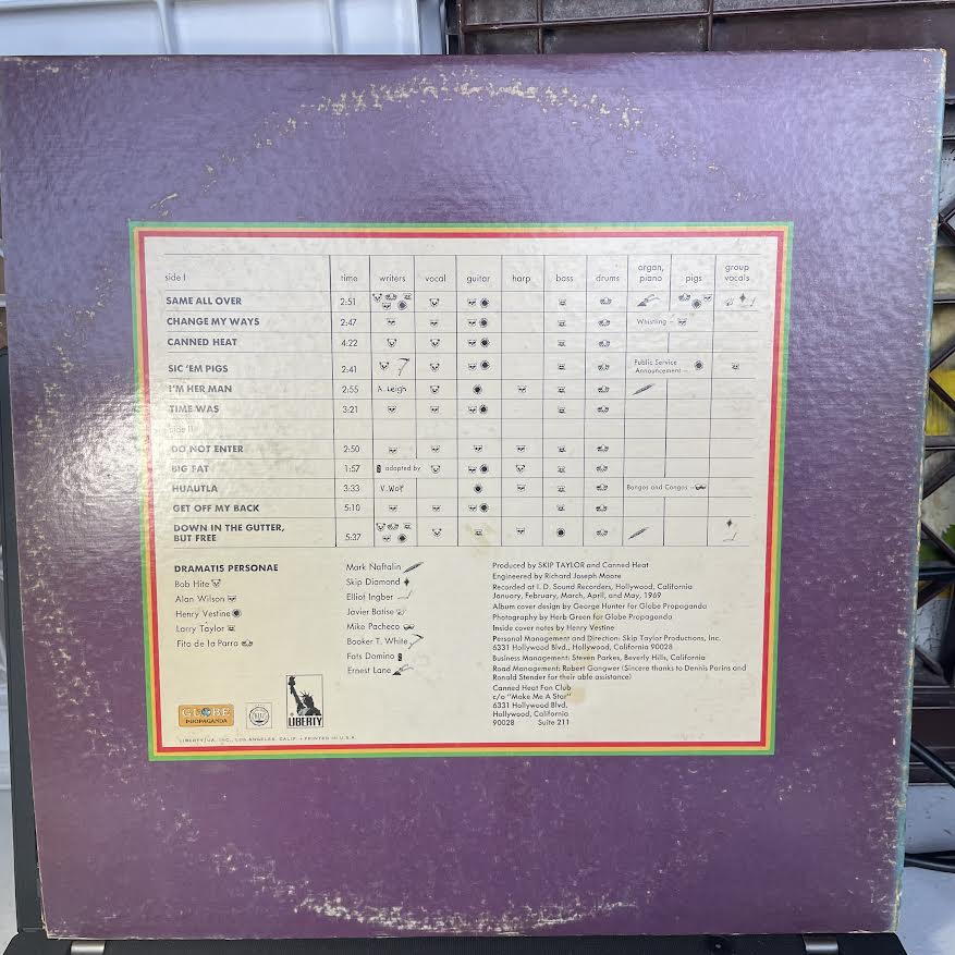 Canned Heat - Hallelujah (VINYL) | Excellent+ (EX+) Very Good Plus (VG+)