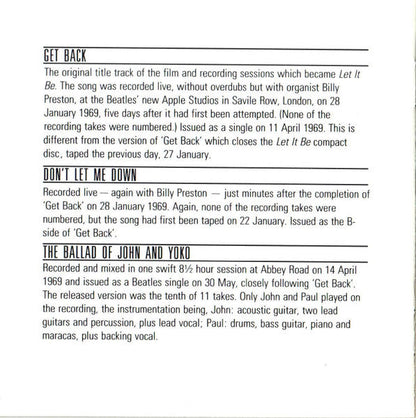The Beatles - Past Masters: Volume Two (CD CANADA) | Excellent+ (EX+) Excellent (EX)