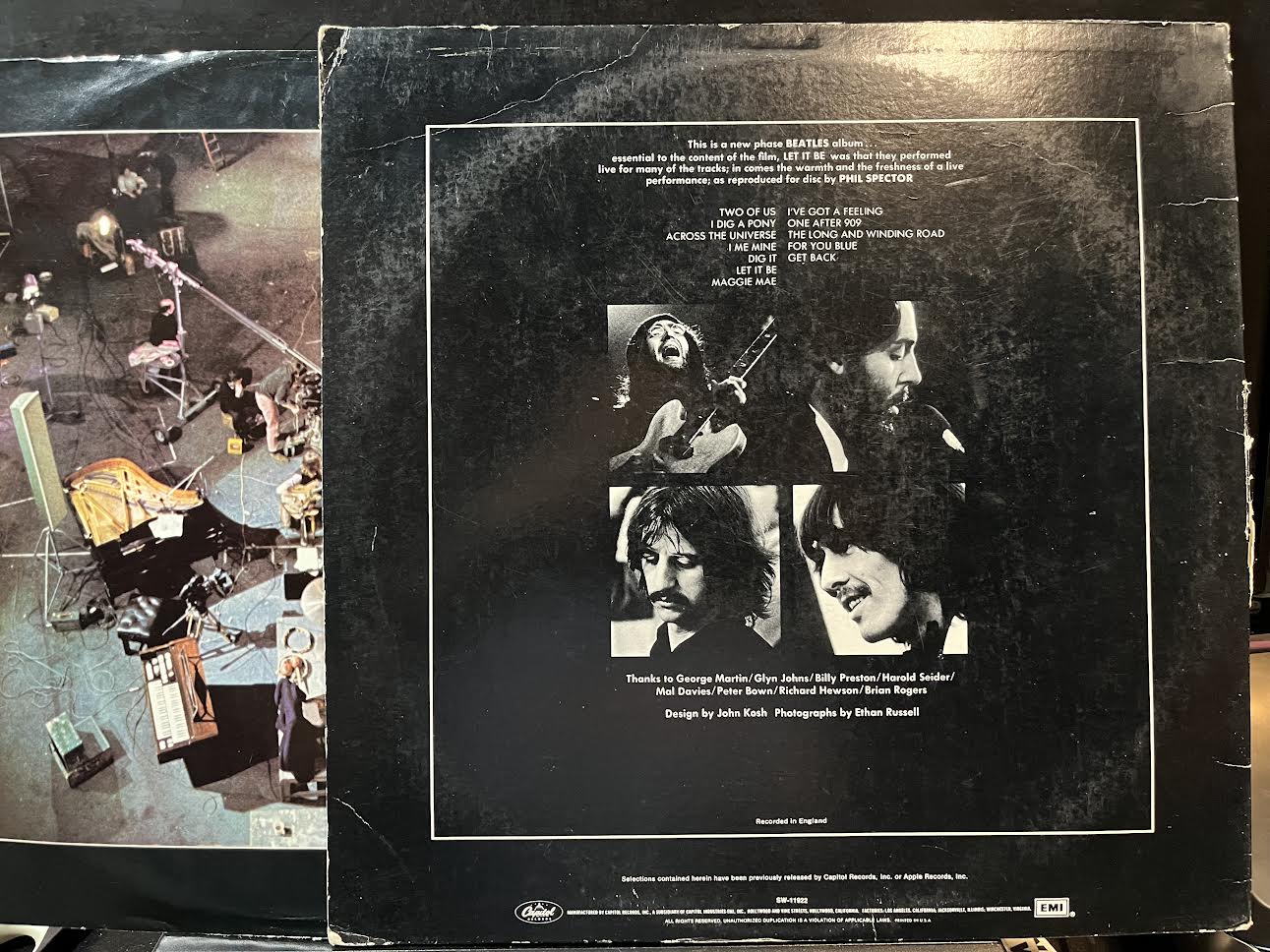 The Beatles - Let It Be (VINYL) | Excellent+ (EX+) Very Good (VG)